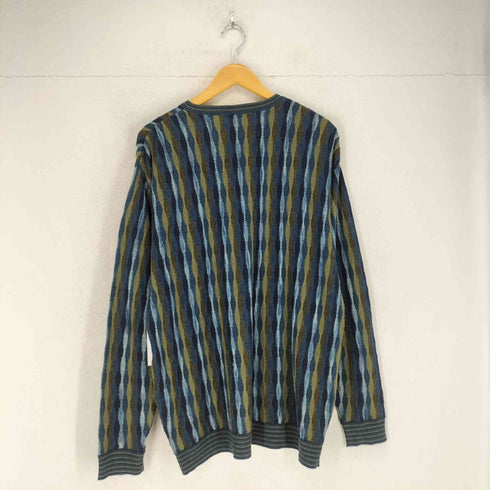 NORTHERN ISLES 総柄 クルーネック セーター メンズ import:L