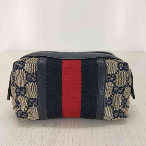 グッチ GUCCI GGキャンバス シェリーライン ポーチ レディース