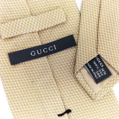 グッチ GUCCI 総柄 ディアマンテ シルク ネクタイ メンズ