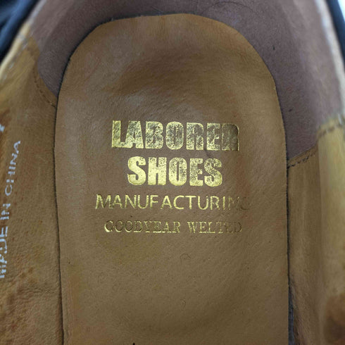 LABORER SHOES OXFORD SHOES DERBY 本革 オックスフォード プレーントゥシューズ レディース 5