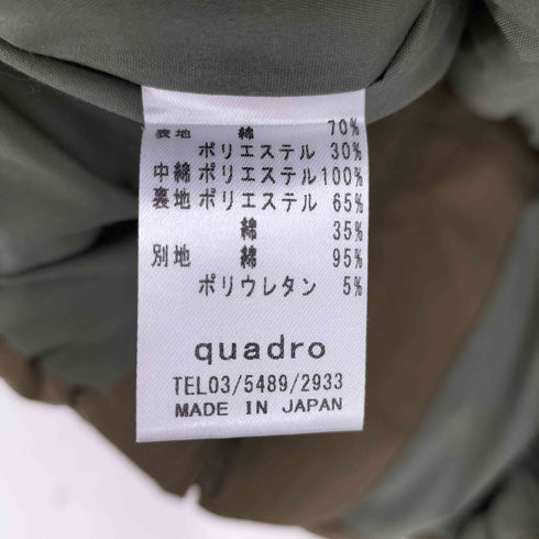 クオドロ quadro MA1 ジップアップブルゾン メンズ JPN:2