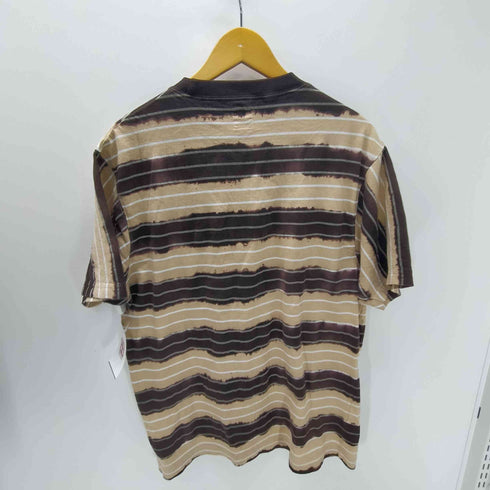 ステューシー Stussy 00S AUTHENTIC Sピスタグ タイダイ ボーダー Tシャツ メンズ import:XL