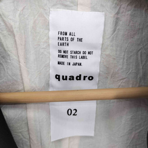 クオドロ quadro ハーフトレンチ メンズ JPN:2