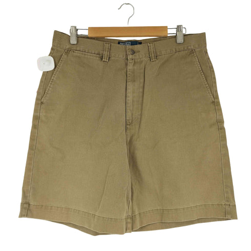 ポロバイラルフローレン Polo by RALPH LAUREN 90S コットン PHILIP SHORT ハーフチノパンツ メンズ US:34-35