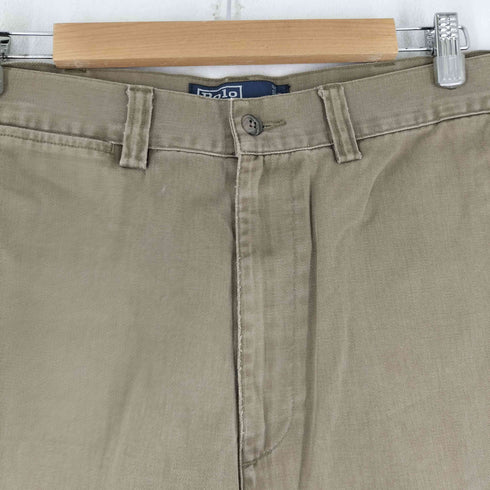 ポロバイラルフローレン Polo by RALPH LAUREN 90S コットン PHILIP SHORT ハーフチノパンツ メンズ US:34-35