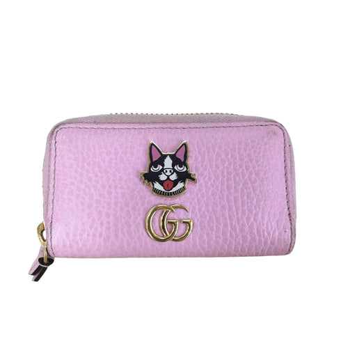 グッチ GUCCI GGマーモント ボスコ レザーキーケース レディース