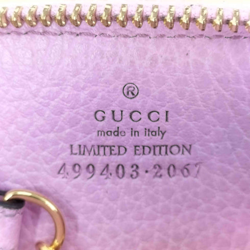 グッチ GUCCI GGマーモント ボスコ レザーキーケース レディース