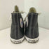 コンバースオールスター CONVERSE ALLSTAR Chuck Taylor Black Leather HI CUT レザー ハイカットスニーカー レディース JPN:24