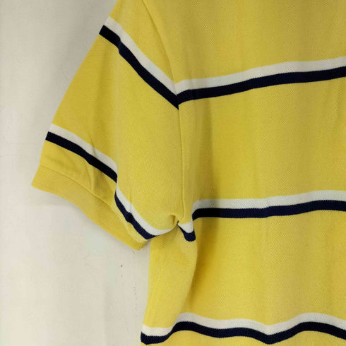 ポロバイラルフローレン Polo by RALPH LAUREN 90S スモールポニー刺繍 ボーダー S/S ポロシャツ メンズ JPN:M