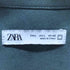 ザラ ZARA スエード調 シャツジャケット メンズ import:L