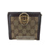 グッチ GUCCI GGキャンバス GGホック 2つ折り財布 レディース