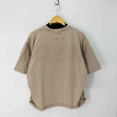 ナノユニバース NANO universe フレームアートワイドTシャツ 半袖 メンズ JPN:XL