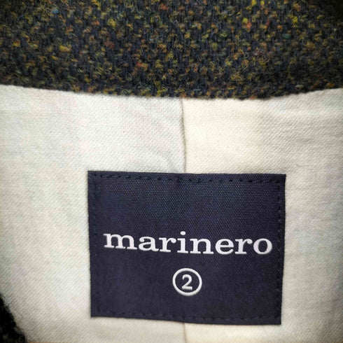 マリネロ MARINERO 比翼ステンカラーコート メンズ JPN:2