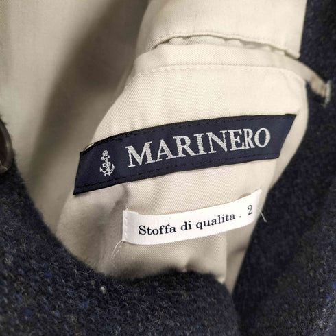 マリネロ MARINERO ウールステンカラーコート メンズ JPN:2