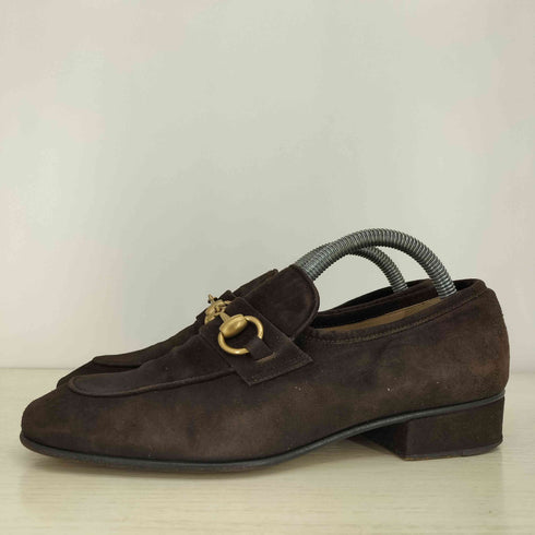 グッチ GUCCI ホースビット スエード ローファー レディース 61/2