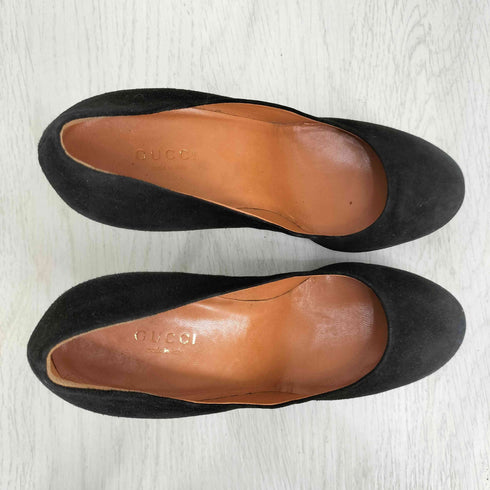 グッチ GUCCI スエード パンプス レディース 351/2
