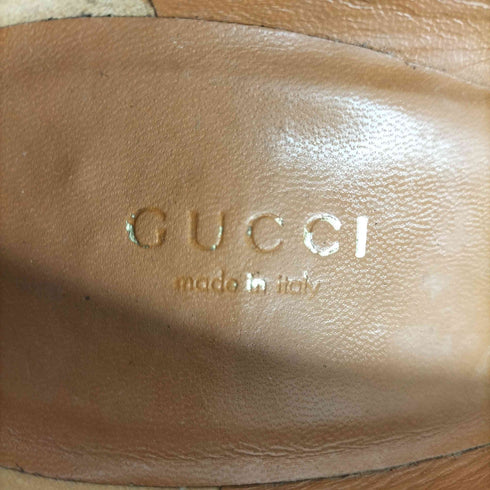 グッチ GUCCI スエード パンプス レディース 351/2