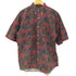 バナナリパブリック BANANA REPUBLIC 90s SAFARI & TRAVELタグ 香港製 コットン フラワープリント 半袖 3点止め ボタンダウンシャツ メンズ import:L