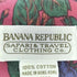 バナナリパブリック BANANA REPUBLIC 90s SAFARI & TRAVELタグ 香港製 コットン フラワープリント 半袖 3点止め ボタンダウンシャツ メンズ import:L