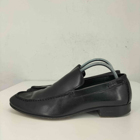 グッチ GUCCI レザー スリッポン ローファー メンズ 40E