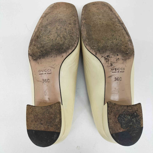 グッチ GUCCI ホースビット レザーパンプス レディース 36C