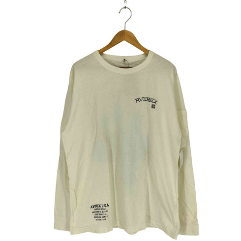 アヴィレックス AVIREX Japanese pattern 龍 和柄 クルーネックカットソー メンズ 2XL