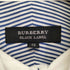 バーバリーブラックレーベル BURBERRY BLACK LABEL 刺繍ストライプシャツ メンズ UK:38