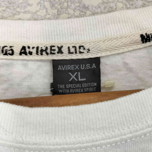 アヴィレックス AVIREX Japanese pattern 龍 和柄 クルーネックカットソー W.F.G.DORAGONS メンズ JPN:XL