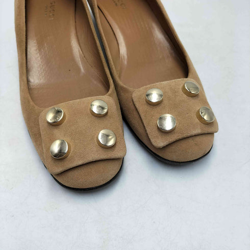 グッチ GUCCI スエード パンプス レディース 361/2