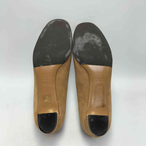 グッチ GUCCI スエード パンプス レディース 361/2