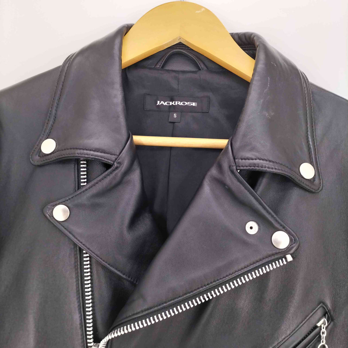 ジャケット・アウター Jack rose 3 SKOOKUM×JACKROSE】 LAMB LEATHER ZIP JACKET 2025(MENS