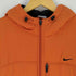 ナイキ NIKE 00S グレータグ パテッド フーデッドジャケット メンズ import:L