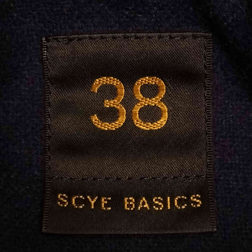 サイベーシックス SCYE BASICS メルトン ダッフルコート レディース JPN:38