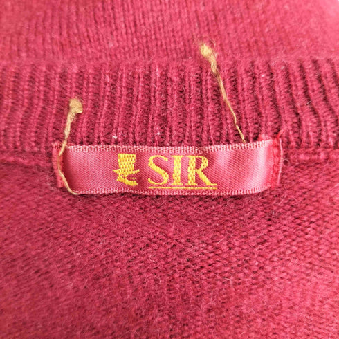 SIR CASHMERE カシミヤ クルーネック セーター レディース JPN:L