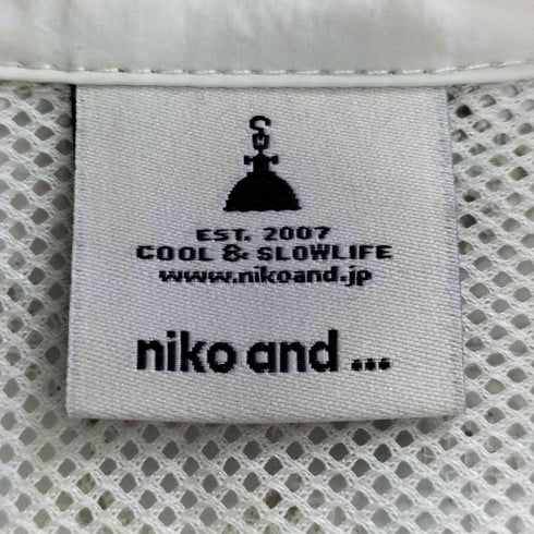 ニコアンド niko and... バテン レース ブルゾン レディース FREE