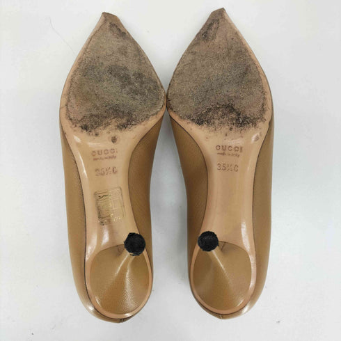 グッチ GUCCI レザーパンプス レディース 351/2
