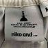 ニコアンド niko and... ストレッチ テーパード パンツ レディース JPN:M