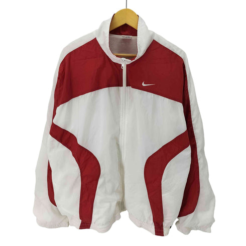ナイキ NIKE 90-00s白タグ スウッシュ バイカラー シェル ジャケット メンズ import:XL