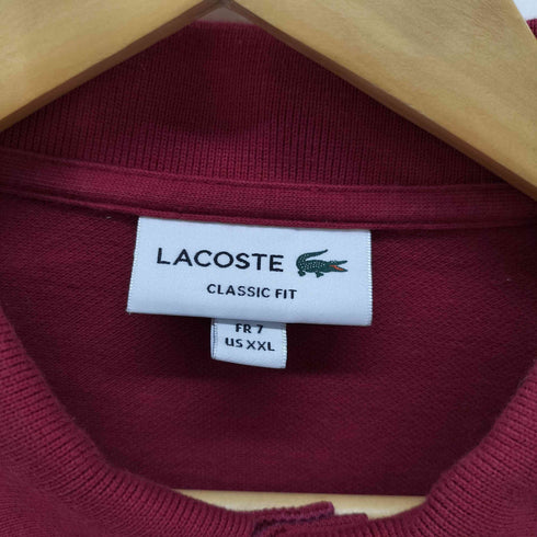 ラコステ LACOSTE CLASSIC FIT 長袖 ポロシャツ メンズ import:XXL