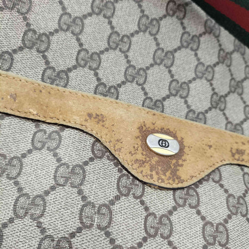 グッチ GUCCI OLD GGスプリーム シェリーライン トートバッグ ハンドバッグ メンズ