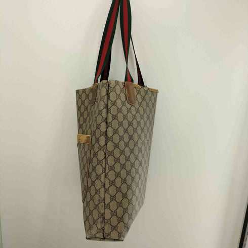 グッチ GUCCI OLD GGスプリーム シェリーライン トートバッグ ハンドバッグ メンズ