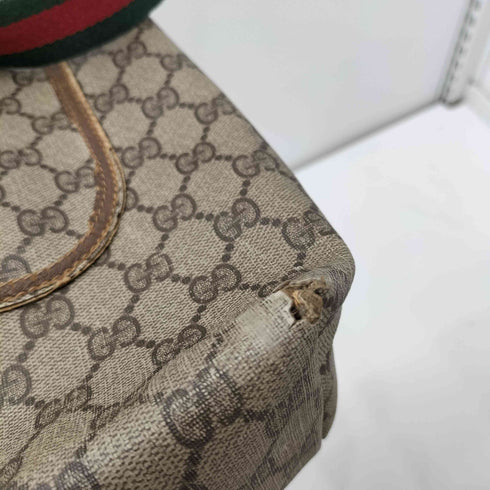 グッチ GUCCI OLD GGスプリーム シェリーライン トートバッグ ハンドバッグ メンズ
