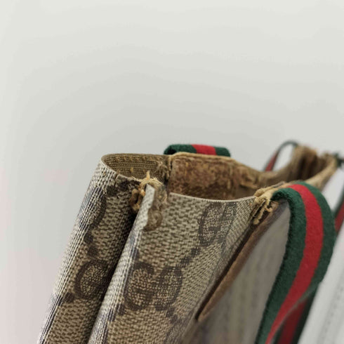 グッチ GUCCI OLD GGスプリーム シェリーライン トートバッグ ハンドバッグ メンズ