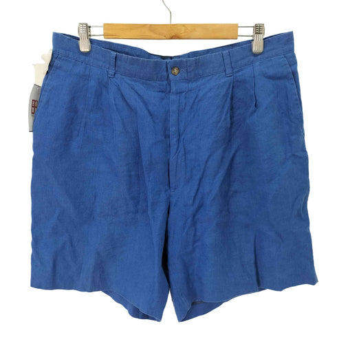 Berle 90S USA製 2タック リネン ショーツ ハーフパンツ メンズ