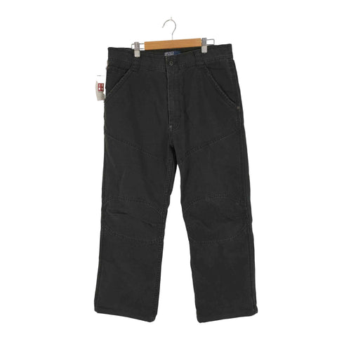 ポロバイラルフローレン Polo by RALPH LAUREN 90S ダック ダブル二ー ペインターパンツ ブラック メンズ 34/32