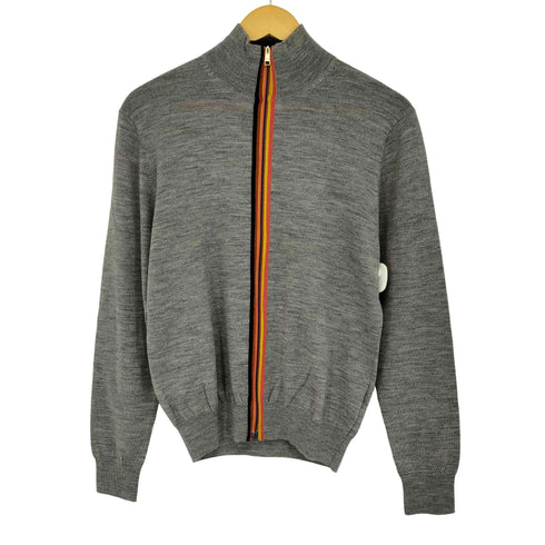 ポールスミス Paul Smith ジップアップカーディガン ストライプ メンズ import:M