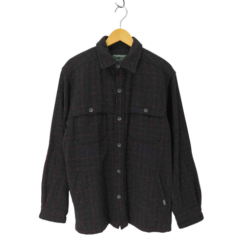 ウールリッチ WOOLRICH グラフチェック ウール シャツ ジャケット メンズ import:M