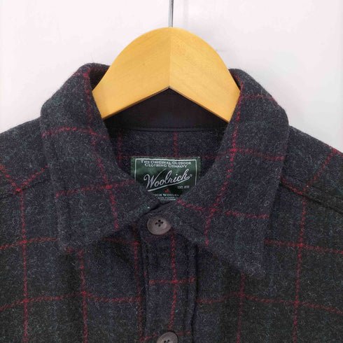 ウールリッチ WOOLRICH グラフチェック ウール シャツ ジャケット メンズ import:M