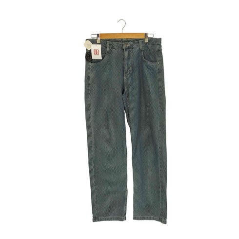 グラミチ GRAMICCI 00S USA製 オーバーダイ ストライプ 5ポケット パンツ メンズ import:M