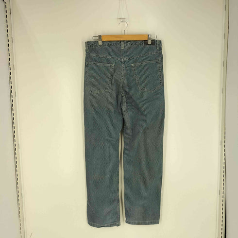 グラミチ GRAMICCI 00S USA製 オーバーダイ ストライプ 5ポケット パンツ メンズ import:M